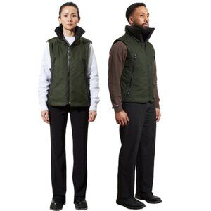 Bedi Unisex Montcalm Vest XS High Collar Waterproof Puffer Hiking Outdoor Pocket